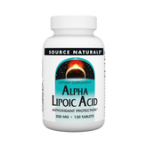 Source Naturals, Alpha Lipoic Acid, 200 Mg, 120 Tablet